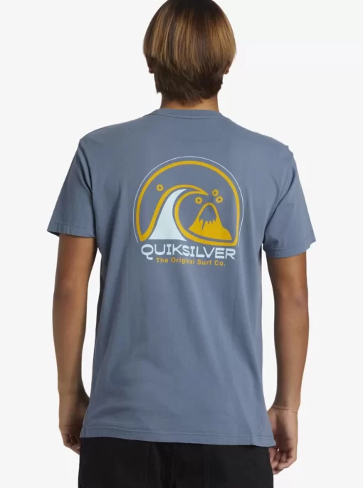 Mens Quiksilver Tees | Clean Circle T-Shirt