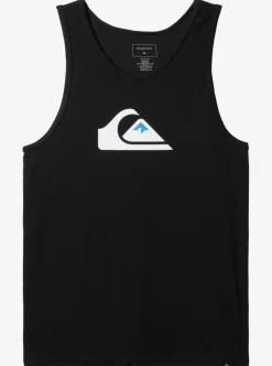 Mens Quiksilver Tees | Comp Logo Tank Top
