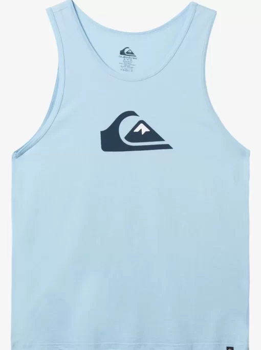 Mens Quiksilver Tees | Comp Logo Tank Top
