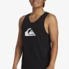 Mens Quiksilver Tees | Comp Logo Tank Top