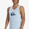 Mens Quiksilver Tees | Comp Logo Tank Top