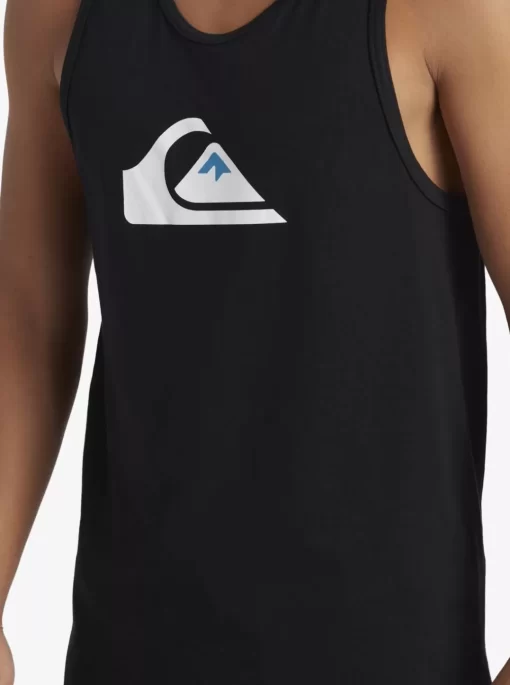 Mens Quiksilver Tees | Comp Logo Tank Top