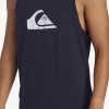 Mens Quiksilver Tees | Comp Logo Tank Top