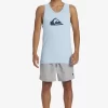 Mens Quiksilver Tees | Comp Logo Tank Top