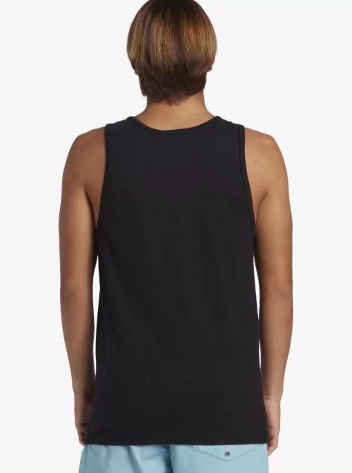 Mens Quiksilver Tees | Comp Logo Tank Top