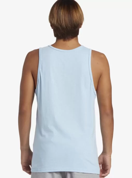 Mens Quiksilver Tees | Comp Logo Tank Top