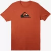 Mens Quiksilver Tees | Comp Logo T-Shirt