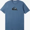 Mens Quiksilver Tees | Comp Logo T-Shirt