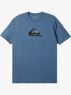 Mens Quiksilver Tees | Comp Logo T-Shirt