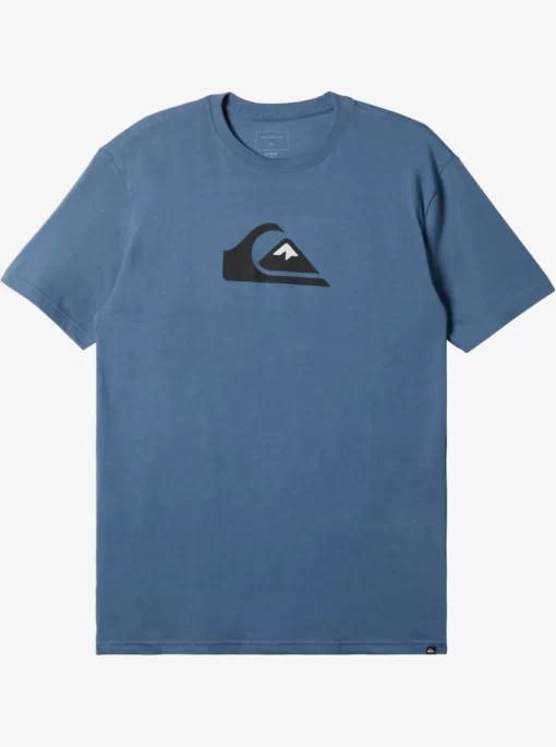 Mens Quiksilver Tees | Comp Logo T-Shirt