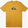 Mens Quiksilver Tees | Comp Logo T-Shirt