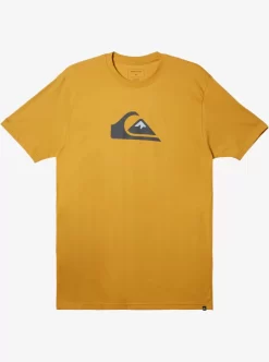 Mens Quiksilver Tees | Comp Logo T-Shirt