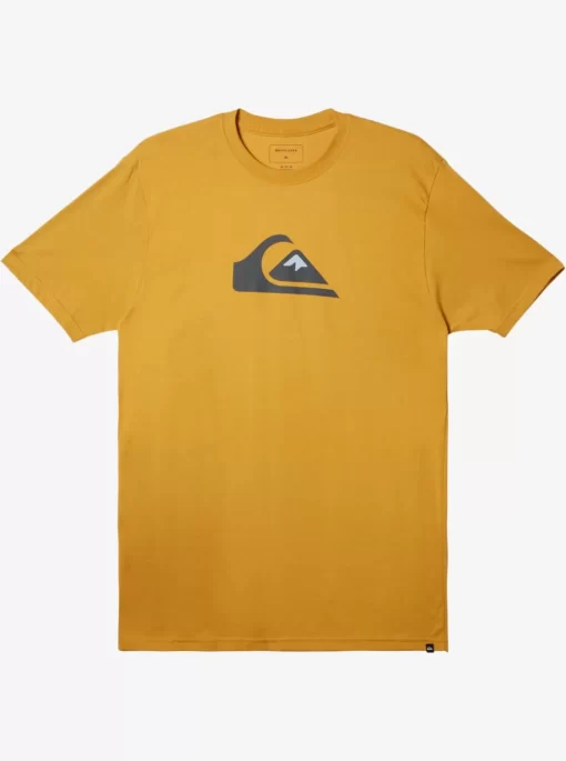 Mens Quiksilver Tees | Comp Logo T-Shirt