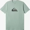 Mens Quiksilver Tees | Comp Logo T-Shirt