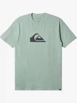 Mens Quiksilver Tees | Comp Logo T-Shirt