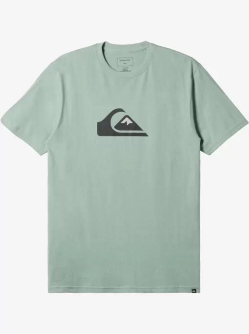 Mens Quiksilver Tees | Comp Logo T-Shirt