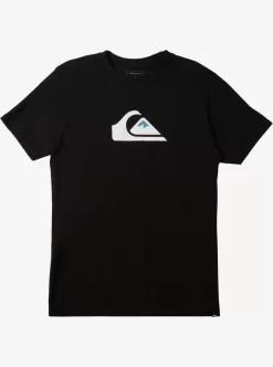 Mens Quiksilver Tees | Comp Logo T-Shirt