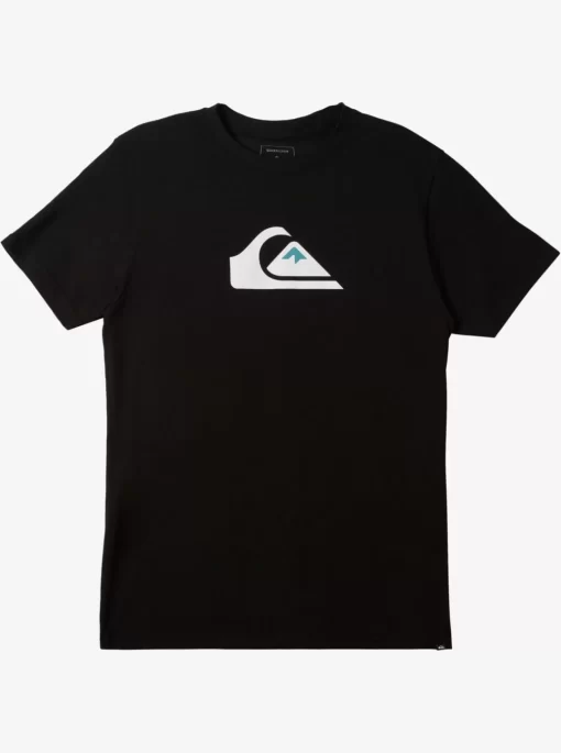 Mens Quiksilver Tees | Comp Logo T-Shirt