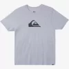 Mens Quiksilver Tees | Comp Logo T-Shirt