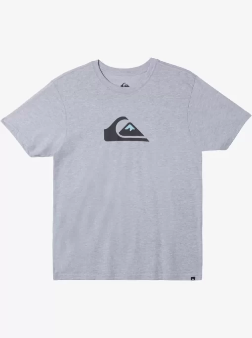 Mens Quiksilver Tees | Comp Logo T-Shirt