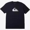 Mens Quiksilver Tees | Comp Logo T-Shirt