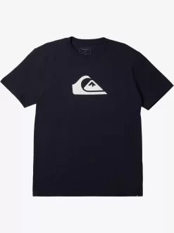 Mens Quiksilver Tees | Comp Logo T-Shirt