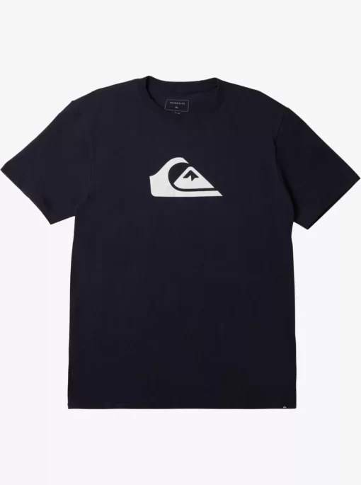 Mens Quiksilver Tees | Comp Logo T-Shirt