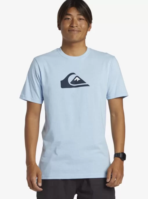 Mens Quiksilver Tees | Comp Logo T-Shirt