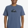 Mens Quiksilver Tees | Comp Logo T-Shirt