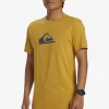 Mens Quiksilver Tees | Comp Logo T-Shirt