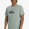 Mens Quiksilver Tees | Comp Logo T-Shirt