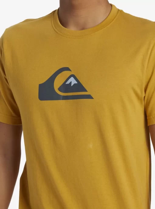 Mens Quiksilver Tees | Comp Logo T-Shirt
