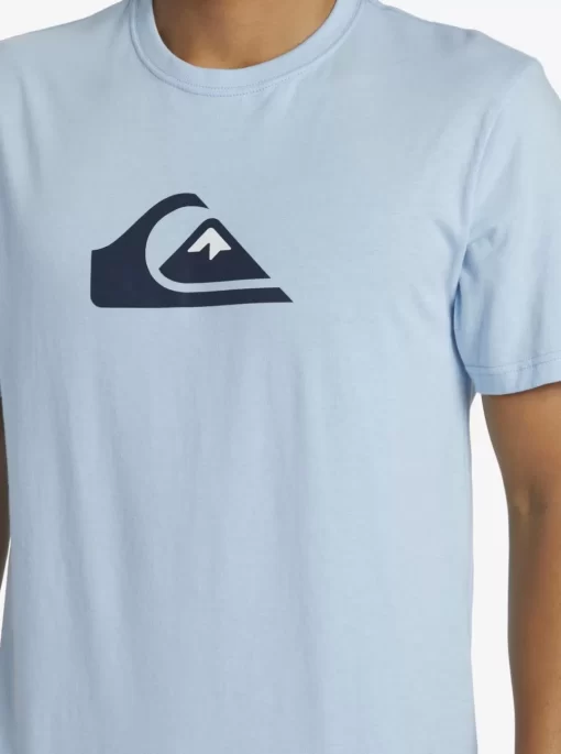 Mens Quiksilver Tees | Comp Logo T-Shirt