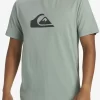 Mens Quiksilver Tees | Comp Logo T-Shirt