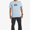 Mens Quiksilver Tees | Comp Logo T-Shirt