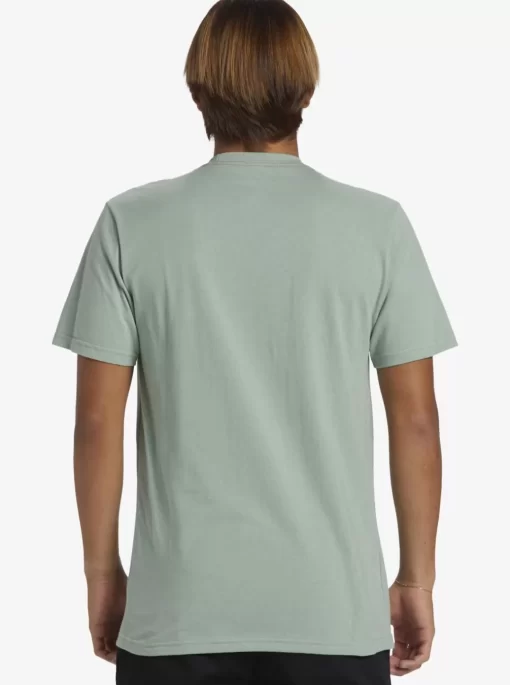 Mens Quiksilver Tees | Comp Logo T-Shirt