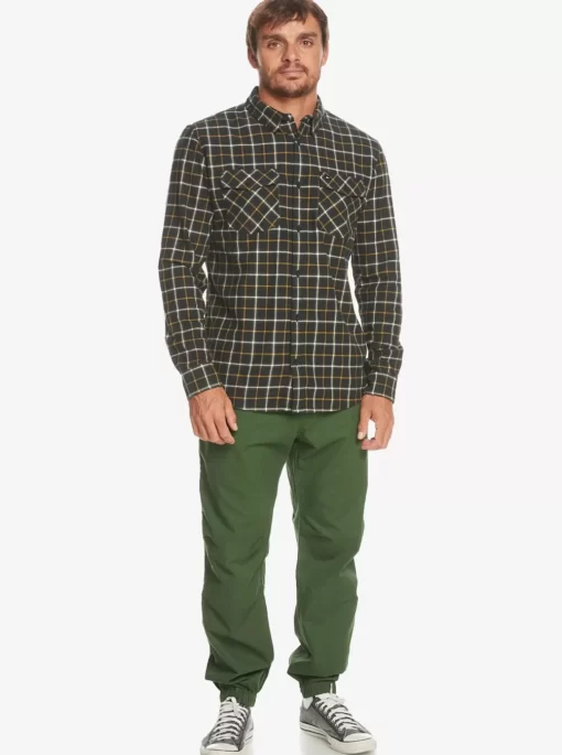 Mens Quiksilver Shirts & Polos | Dulsie Long Sleeve Shirt