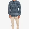 Mens Quiksilver Shirts & Polos | Dulsie Long Sleeve Shirt
