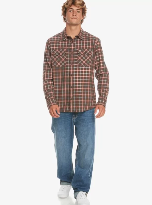 Mens Quiksilver Shirts & Polos | Dulsie Long Sleeve Shirt