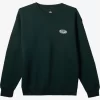 Mens Quiksilver Sweatshirts & Hoodies | E Peace Out Crew Neck Sweatshirt