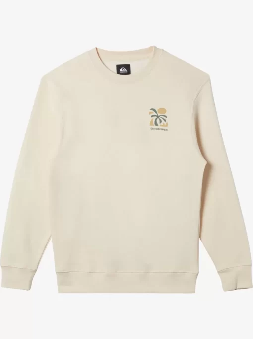 Mens Quiksilver Sweatshirts & Hoodies | E Peace Out Crew Neck Sweatshirt