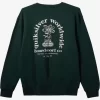 Mens Quiksilver Sweatshirts & Hoodies | E Peace Out Crew Neck Sweatshirt