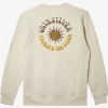 Mens Quiksilver Sweatshirts & Hoodies | E Peace Out Crew Neck Sweatshirt