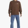 Mens Quiksilver Sweatshirts & Hoodies | E Peace Out Crew Neck Sweatshirt