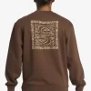 Mens Quiksilver Sweatshirts & Hoodies | E Peace Out Crew Neck Sweatshirt