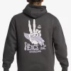 Mens Quiksilver Sweatshirts & Hoodies | E Rockin Hoodie Pullover Sweatshirt