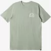 Mens Quiksilver Tees | Earthy Type T-Shirt