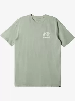 Mens Quiksilver Tees | Earthy Type T-Shirt