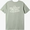 Mens Quiksilver Tees | Earthy Type T-Shirt
