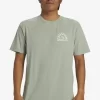Mens Quiksilver Tees | Earthy Type T-Shirt